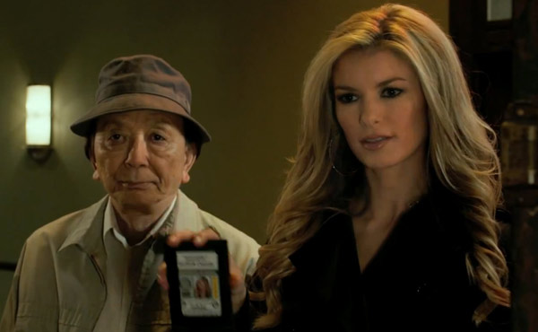 James Hong doesn't know what he's doing in this either.